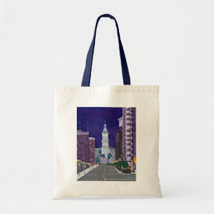 Stadt-brennende Tasche