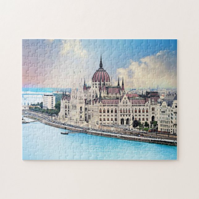 Stadt Budapest Ungarn Hauptstadt Jigsaw Puzzle (Horizontal)