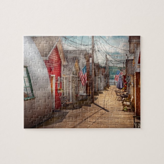 Stadt - Canandaigua, NY - Seemannsliedstadt (Horizontal)