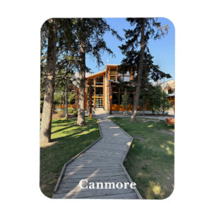 Stadt Canmore in Alberta Kanada Magnet
