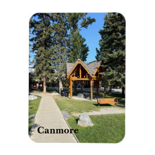 Stadt Canmore in Alberta Kanada Magnet