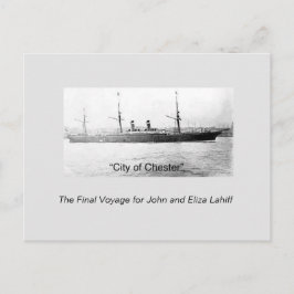 Stadt Chester Postcard Postkarte