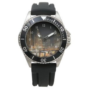 Stadt Chicago Armbanduhr
