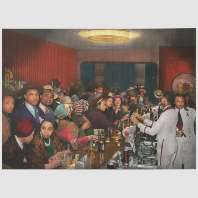 Stadt - Chicago - IL - Club DeLisa 1941 Seidenpapier (Vorderseite)