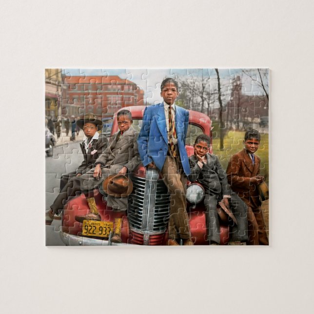 Stadt - Chicago, IL - Ich und die Jungen 1941 (Horizontal)