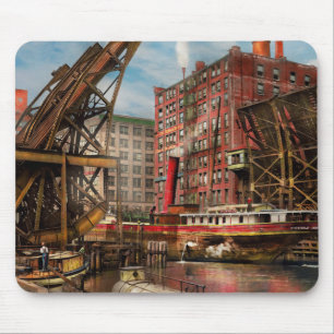 Stadt - Chicago IL - Jacked up 1907 Mousepad
