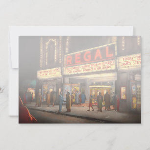 Stadt - Chicago IL - Nachtleben im Regal Theater Ankündigung