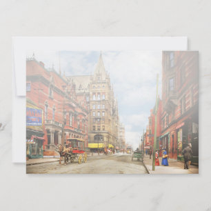 Stadt - Cincinnati, OH - Elm Street 1900 Ankündigung