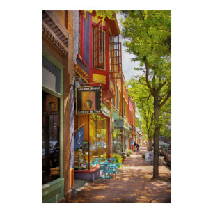 Stadt - Corning NY - Market Street Coffee & Tea Poster