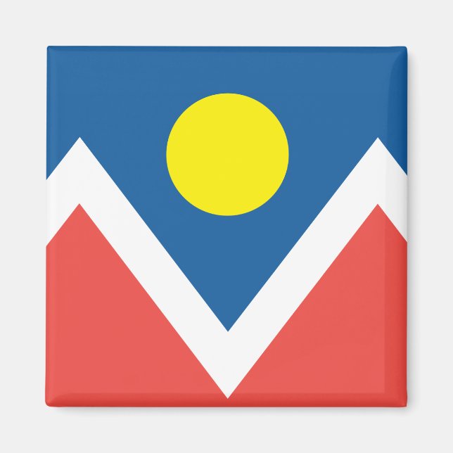 Stadt Denver Magnet (Vorne)