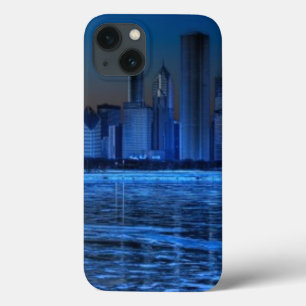 Stadt der breiter Schultern und des Michigansees iPhone 13 Hülle