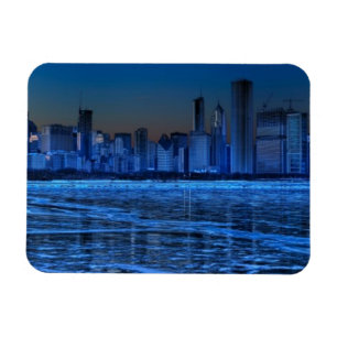Stadt der breiter Schultern und des Michigansees Magnet