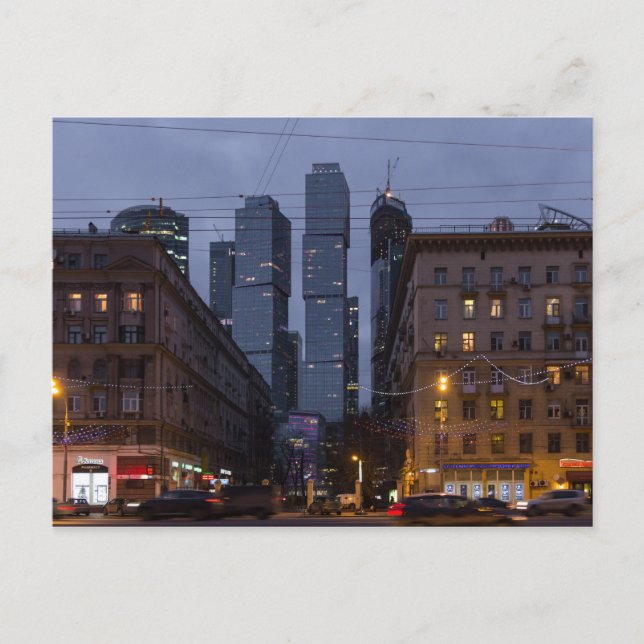 Stadt der Kapitalien Postkarte (Vorderseite)