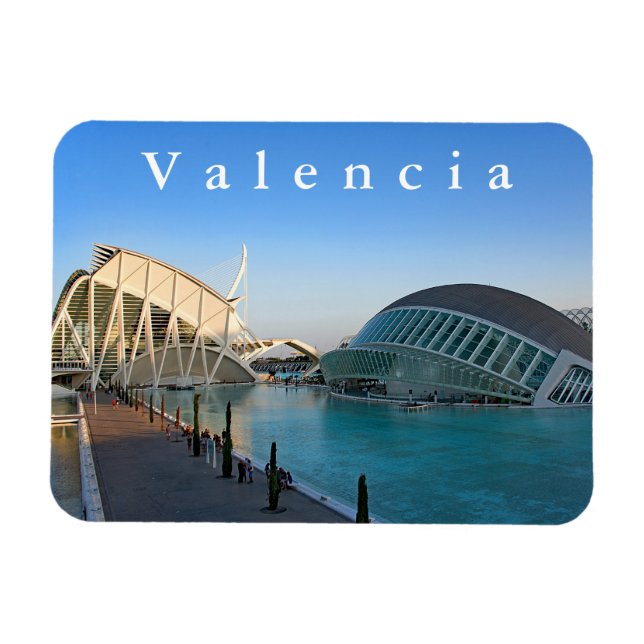 Stadt der Künste und Wissenschaften. Magnet (Horizontal)