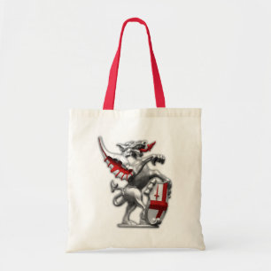 Stadt der London-Drache-Taschentasche Tragetasche