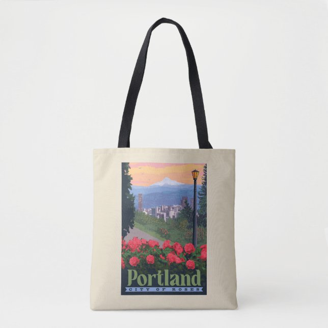 Stadt der Rose | Portland, Oregon Tasche (Vorderseite)