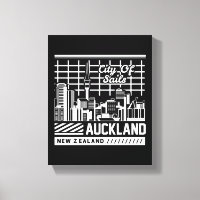 Stadt der Segel Auckland Neuseeland Skyline
