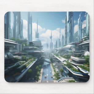 Stadt der Zukunft Mousepad