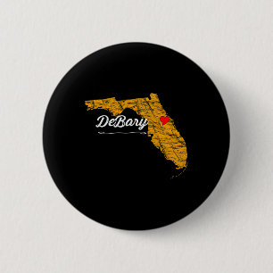 Stadt Dery Florida Urlaub Souvenir Merch - Gra Button