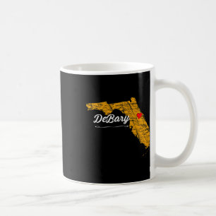 Stadt Dery Florida Urlaub Souvenir Merch - Grafik Kaffeetasse
