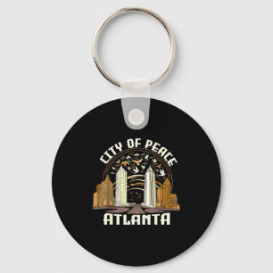 Stadt des Friedens Atlanta Souvenir Männer Frauen  Schlüsselanhänger