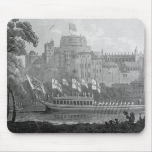 Stadt des London-Staats-Lastkahnes Mousepad