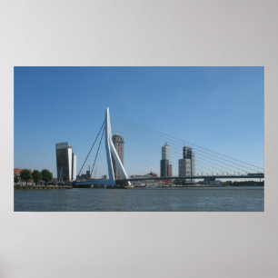 Stadt des Rotterdam-Plakat-Druckes Poster