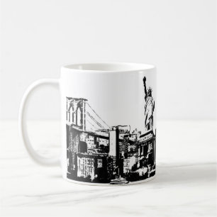 Stadt, die Sie inspiriert Kaffeetasse