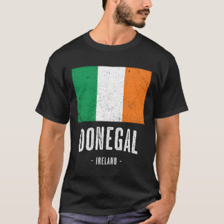 Stadt Donegal Irland Männer Frauen Kinder irische T-Shirt
