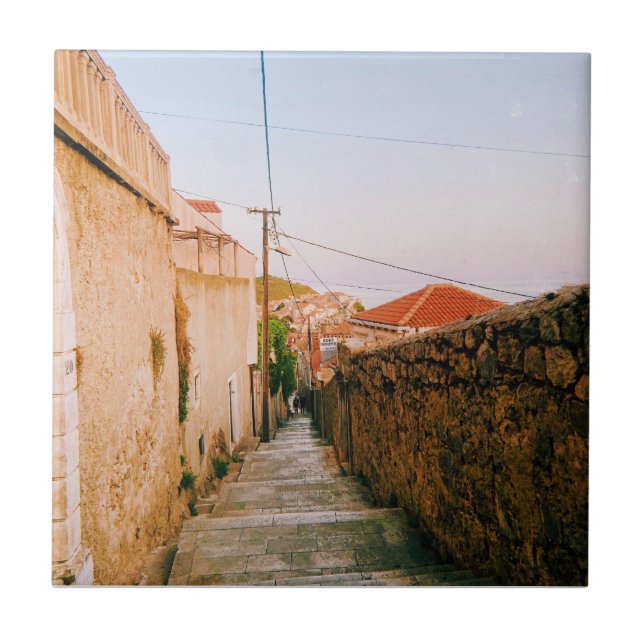 Stadt Dubrovnik Fliese (Vorderseite)