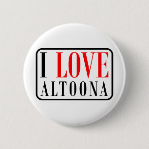 Stadt-Entwurf Altoonas, Alabama Button