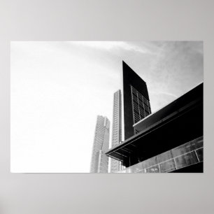 Stadt-Gebäude Poster