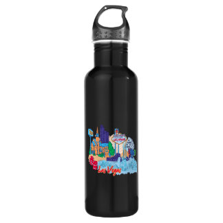 Stadt graphic.png Las Vegas Nevada Trinkflasche