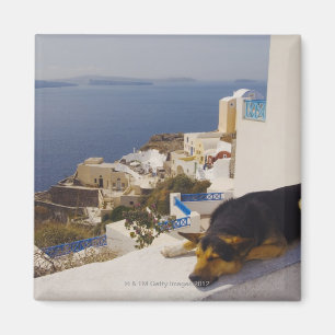 Stadt Griechenlands, Santorini Insel, Oia, Magnet