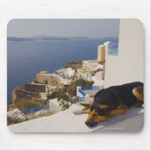 Stadt Griechenlands, Santorini Insel, Oia, Mousepad