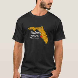 Stadt Holmes Beach Florida Souvenir Anna Maria T-Shirt