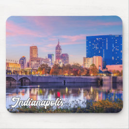 Stadt Indianapolis, Indiana, USA Mousepad