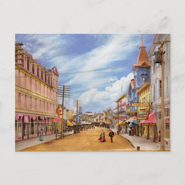 Stadt - Insel Mackinac - Mehr als nur Teppiche Postkarte (Vorderseite)