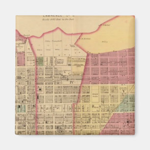 Stadt Ironton mit Proctorsville Magnet