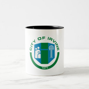 Stadt Irvine Zweifarbige Tasse