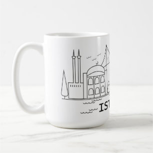 Stadt Istanbul Kaffeetasse