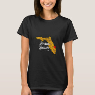 Stadt Jensen Beach Florida Fl Merch Souv T-Shirt