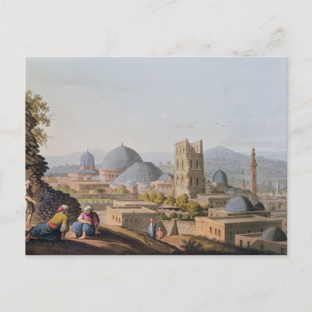 Stadt Jerusalem, 1812 Postkarte (Vorderseite)