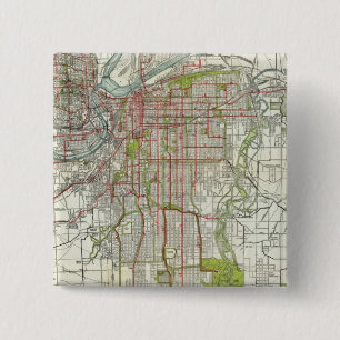 Stadt Kansas Button