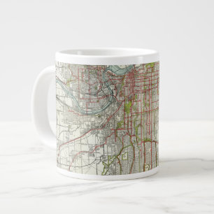 Stadt Kansas Jumbo-Tasse