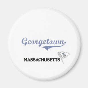 Stadt-Klassiker Georgetowns Massachusetts Magnet