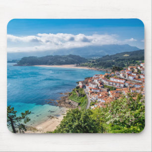 Stadt, Küste, Meer Mousepad