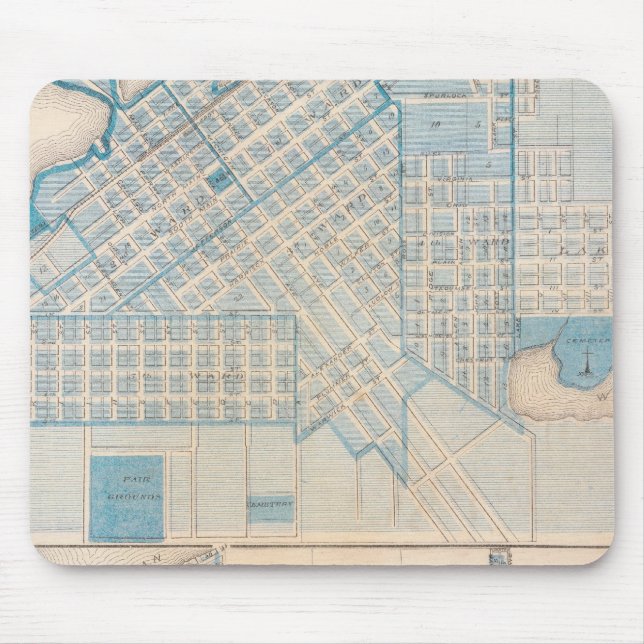 Stadt La Porte Michigan, La Porte Co Mousepad (Vorne)