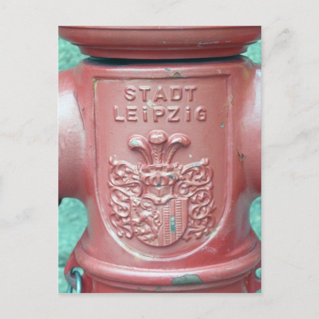 Stadt Leipzig, Carte postale allemande (Devant)
