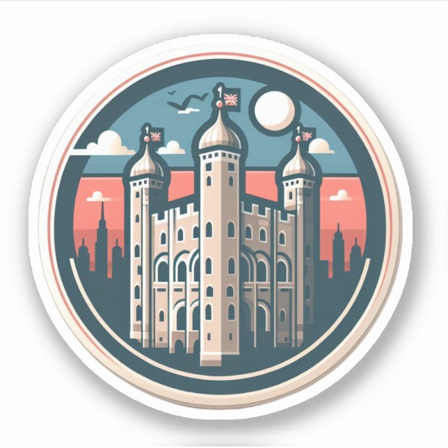 STADT LONDON Sticker (Vorderseite)